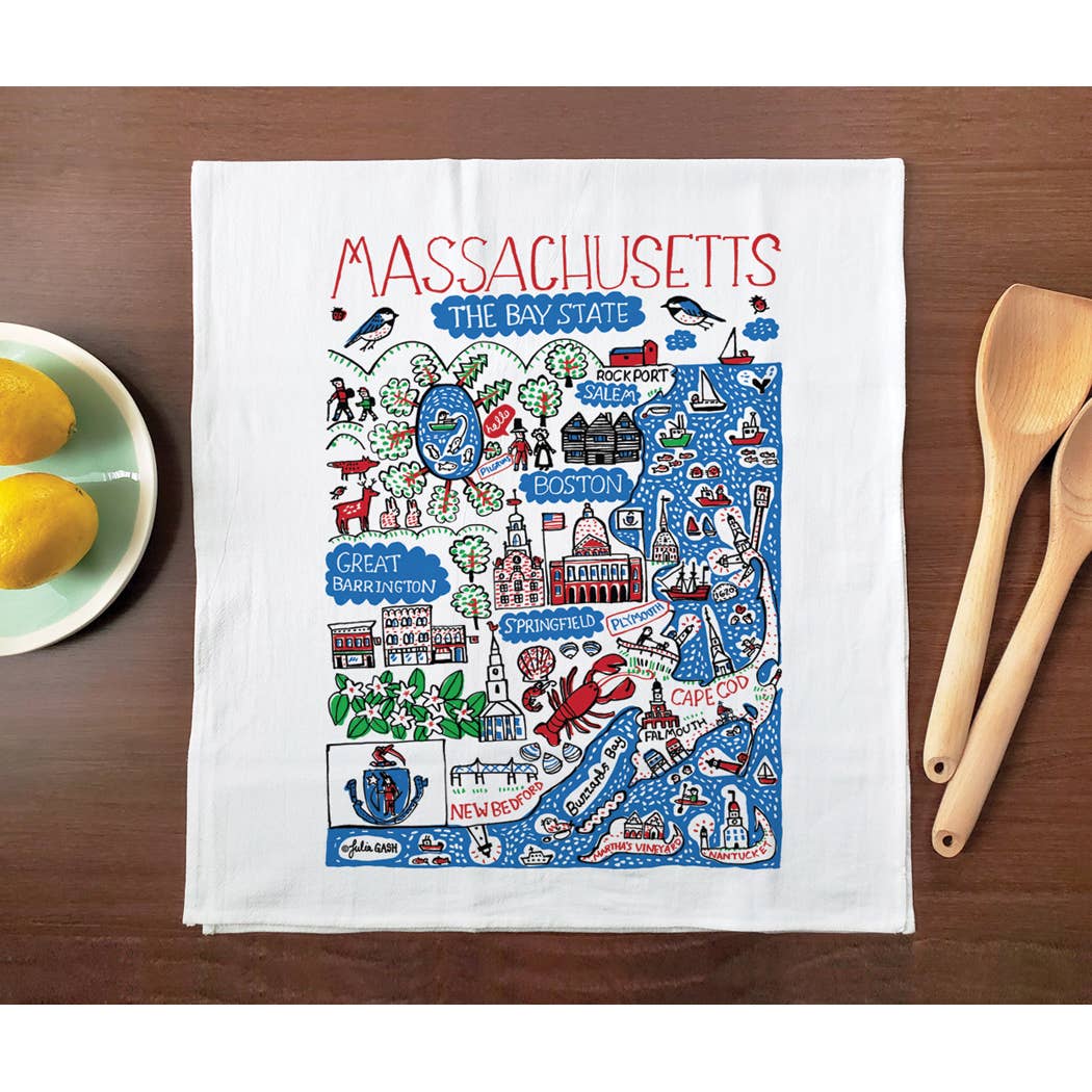 Allport Editions - Wholesale Tea Towel - Statescapes Towel Series - see all 29 States!12
