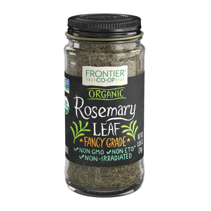 Organic Rosemary Leaf (Fancy Grade) Non GMO, 0.85 Oz for wholesale by Frontier Co-op