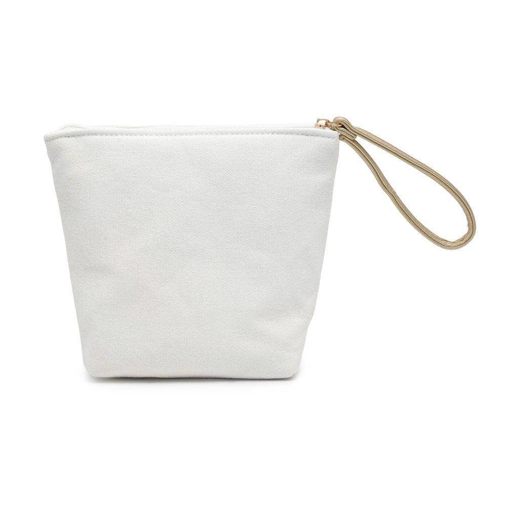 Urban Expressions - Wholesale Makeup/Cosmetic Bag - Printed Canvas Wristlet Cosmetic Make Up Bag Pouch25