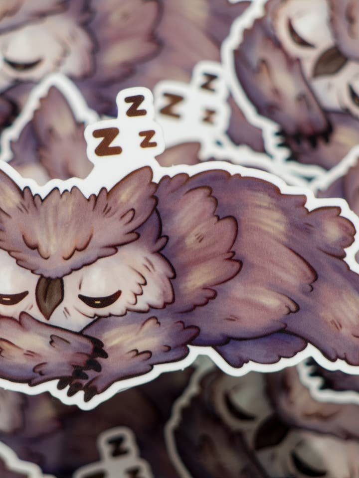 Owlbear Sticker for wholesale by Color Spray Creations