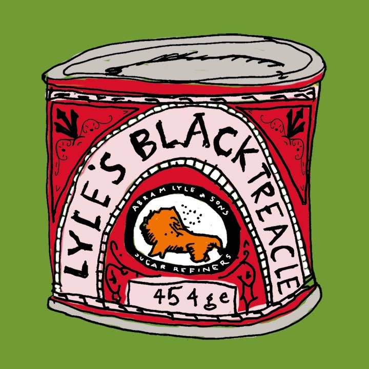 'Hello Treacle' Mini Greetings Card , FP3310 for wholesale by Poet and Painter