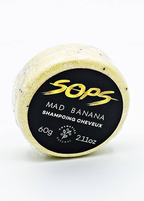 SOPS COSMETICS - Wholesale Shampoo Puck/Solid Shampoo - Mad banana
