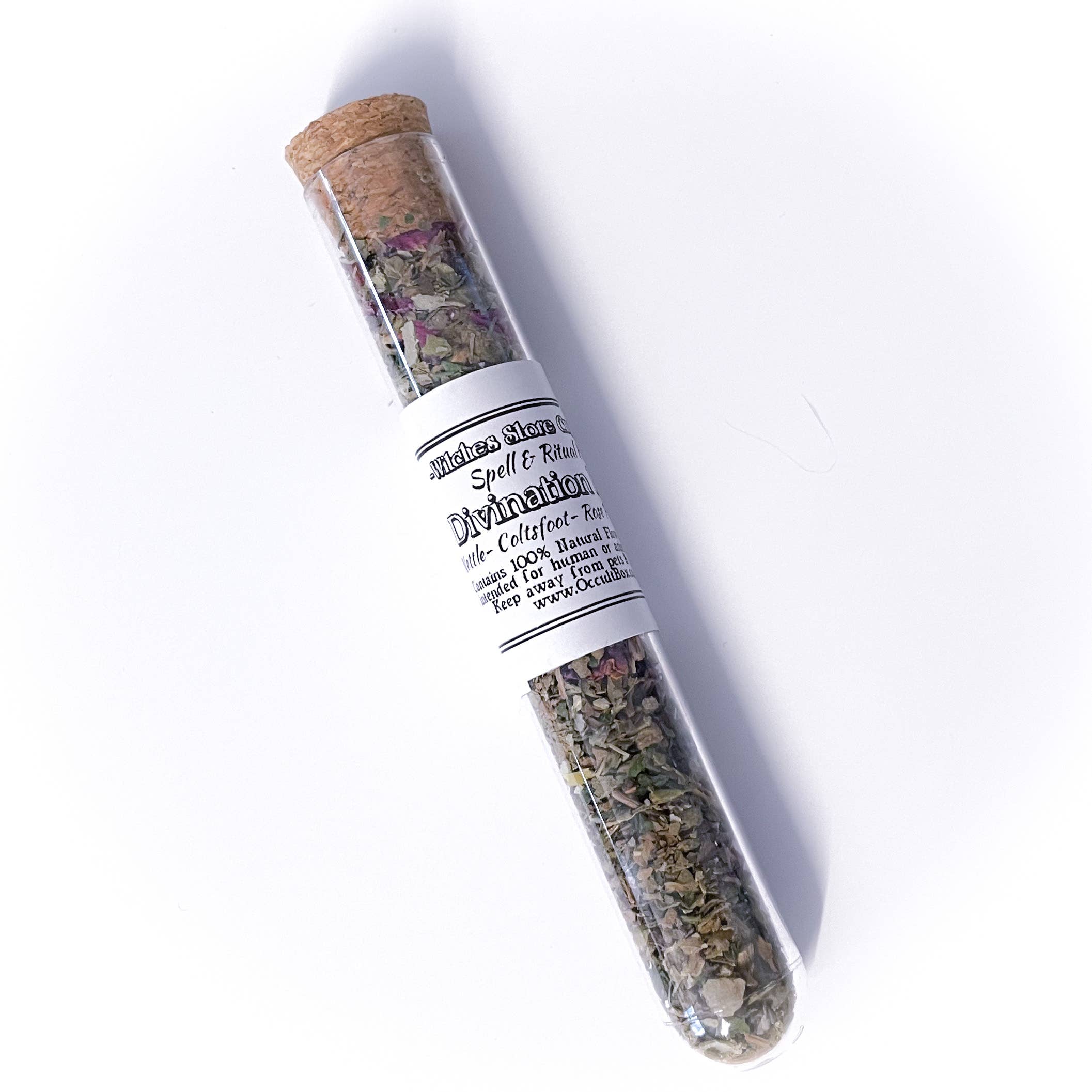 Autumn Alchemy – wholesale Meditation supplies – Magick spell & ritual herbs in a potion test tubes witch1