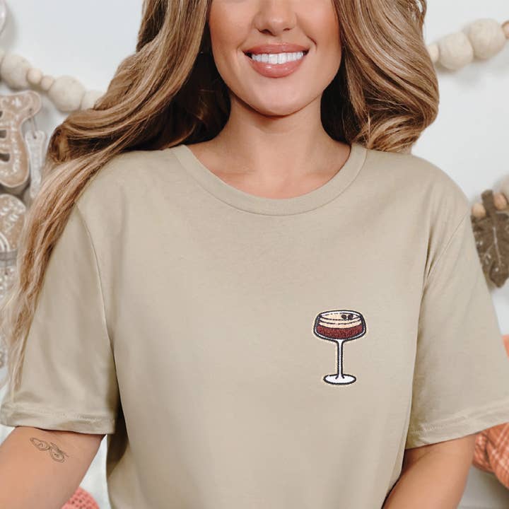 Mint Print Shop & Co - Wholesale Patch - Espresso Martini | Chenille Patch1