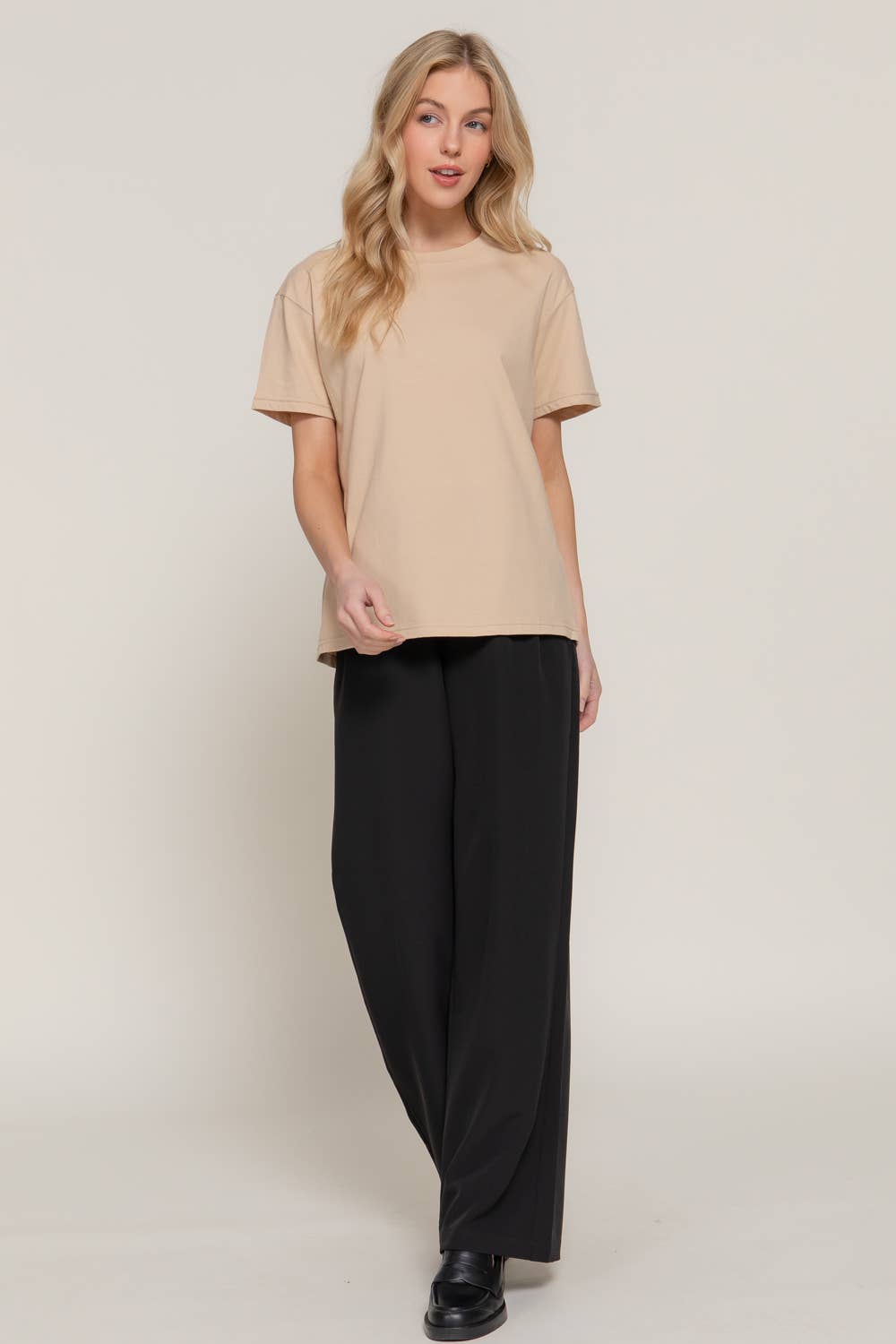 Active Basic | Active USA – wholesale Knit top – Women's – Short Sleeve Round Neck Tee18