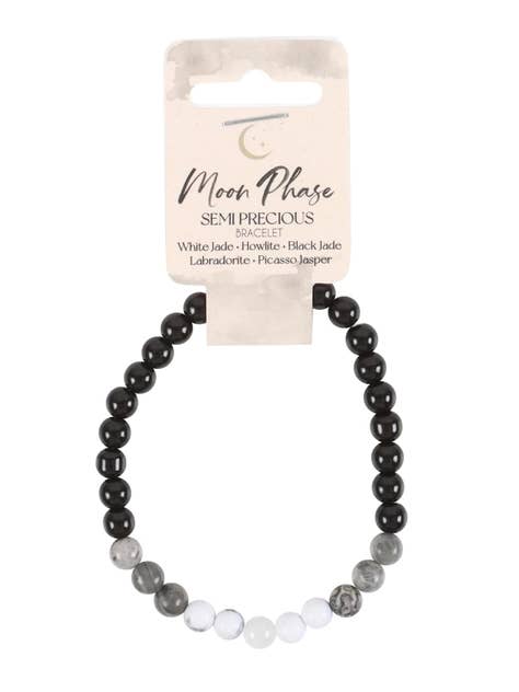 Bracelet en pierres semi-préciseuses Moon Phases pour la vente par Witches box