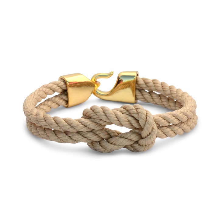 Lemon & Line - Wholesale Woven/Braided Bracelet - Limited Edition Vineyard Vintage Square Knot Bracelet