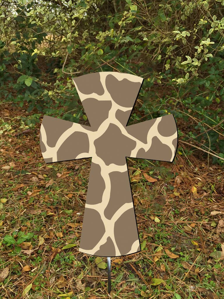 Steel Southern Designs - Wholesale Garden/Lawn Stake - 10" Cross Yard Stake0