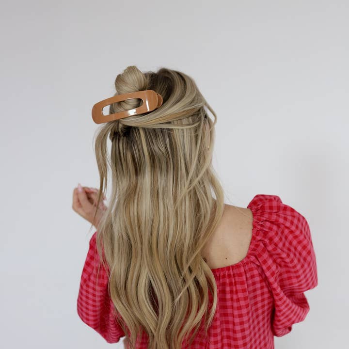 KAXI - Wholesale Hair Clip - Women's - OVERSIZED LAY DOWN CLAWS ( 33 COLORS )91