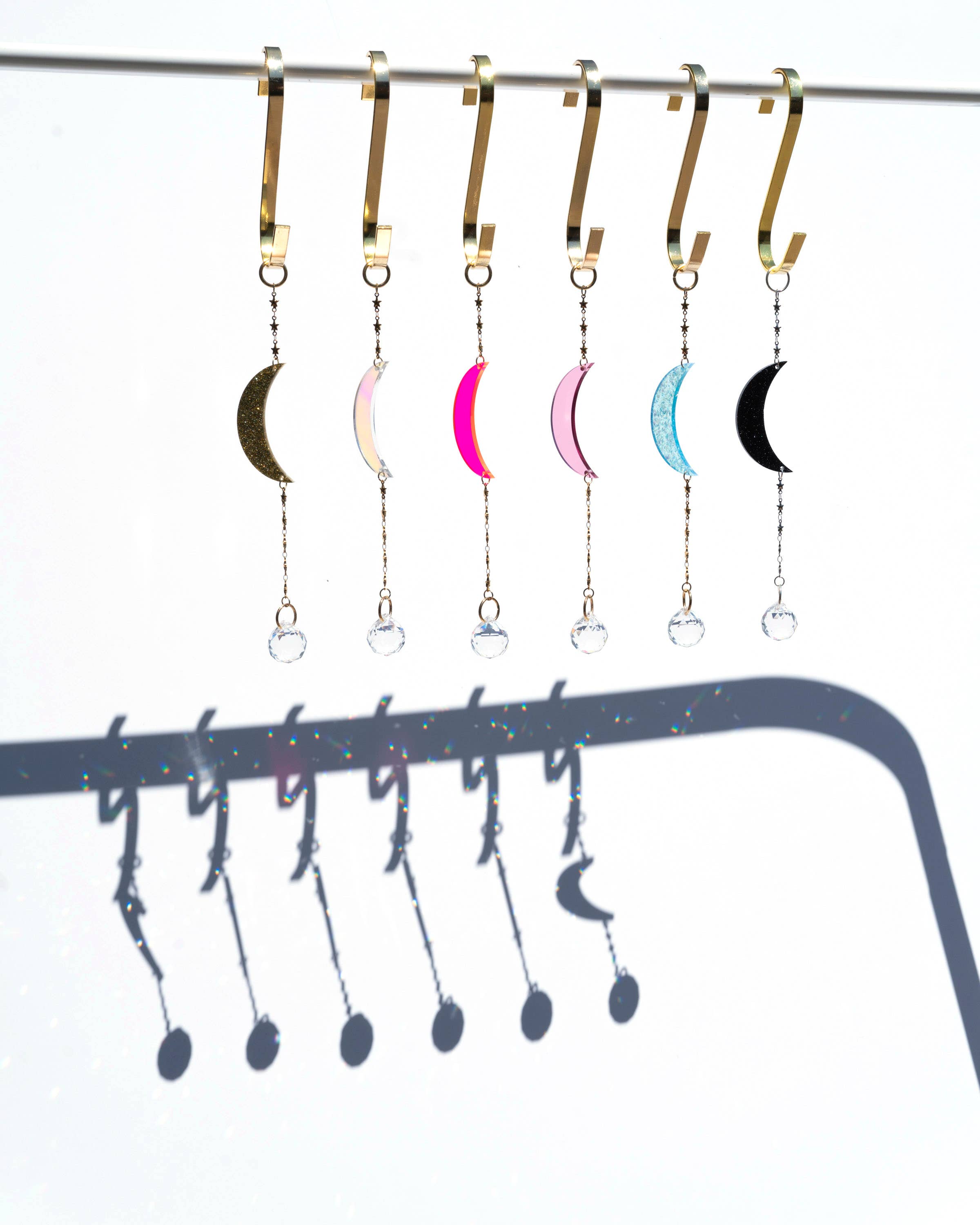 Hustle Home Décor - Wholesale Suncatcher - Acrylic Mini Moon Sun Catcher3