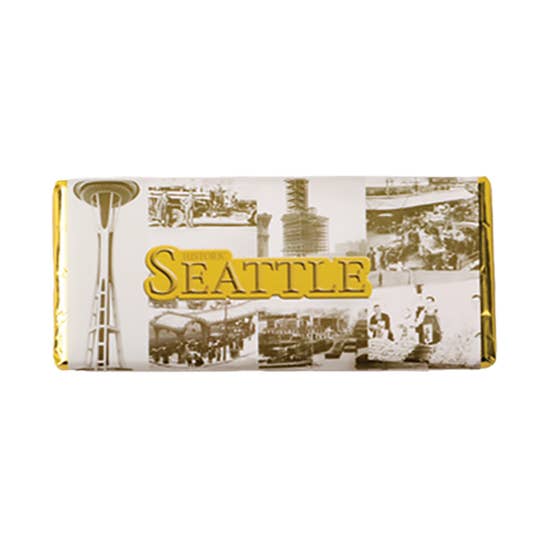 Spokandy Chocolatier - Wholesale Chocolate Bar - 3 oz Solid Milk Choc. Bar - Seattle/Historical