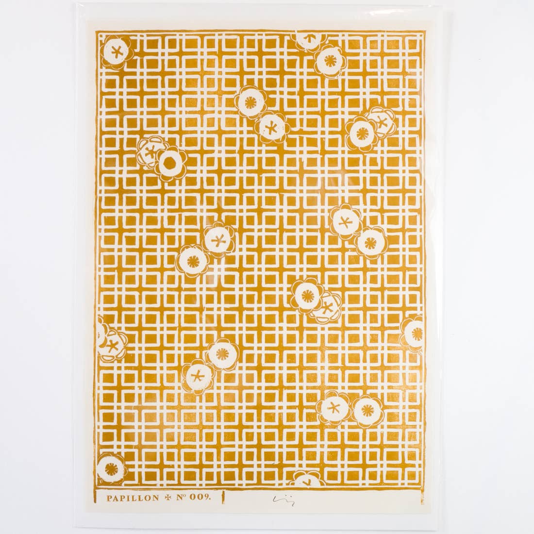 Papillon Press - Wholesale Art Print - Japanese Camellia Block Print5