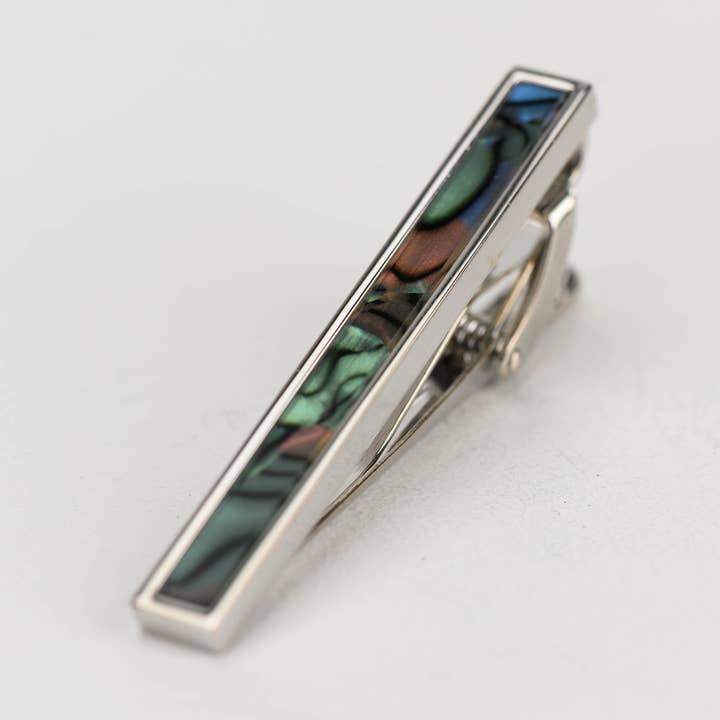 Clipes de Gravata de Abalone - Curto por atacado de Hanhancraft