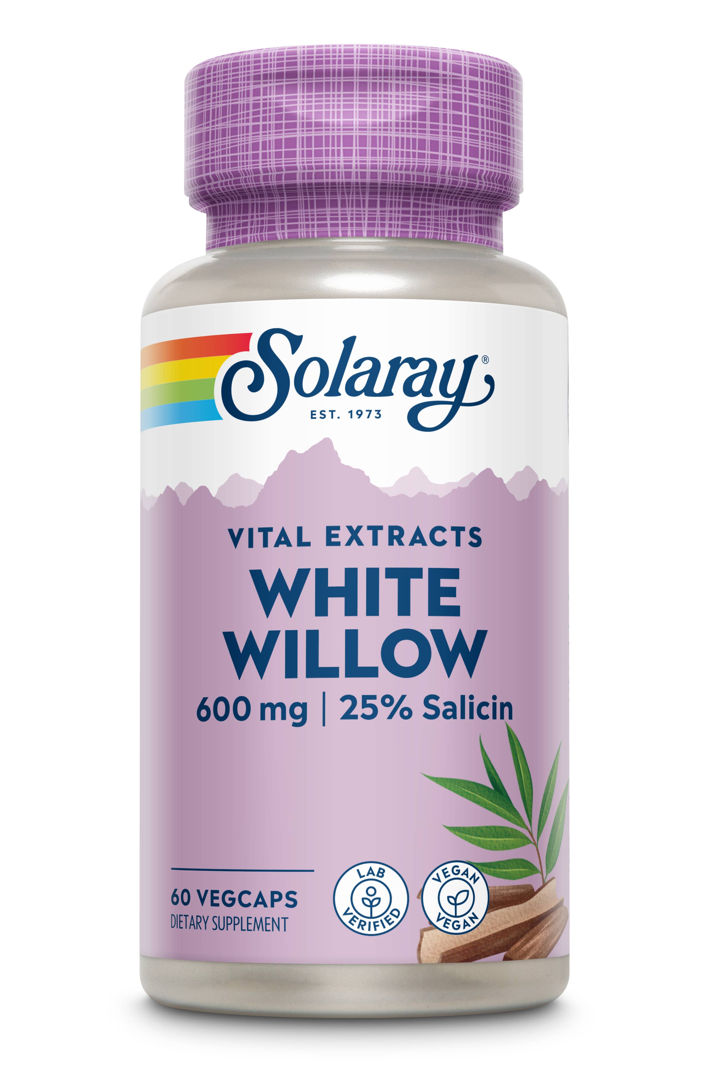 Solaray - Wholesale Oral Supplement/Vitamin - White Willow Bark Extract 600mg