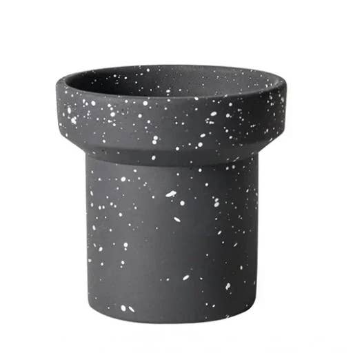 Kiyo Home - Wholesale Plant pot - Speckled Concrete Flowerpot3