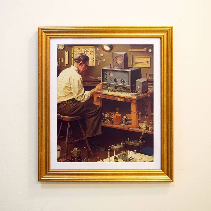 Philo T. Farnsworth invente la première télévision pour la vente par Valiant Candle