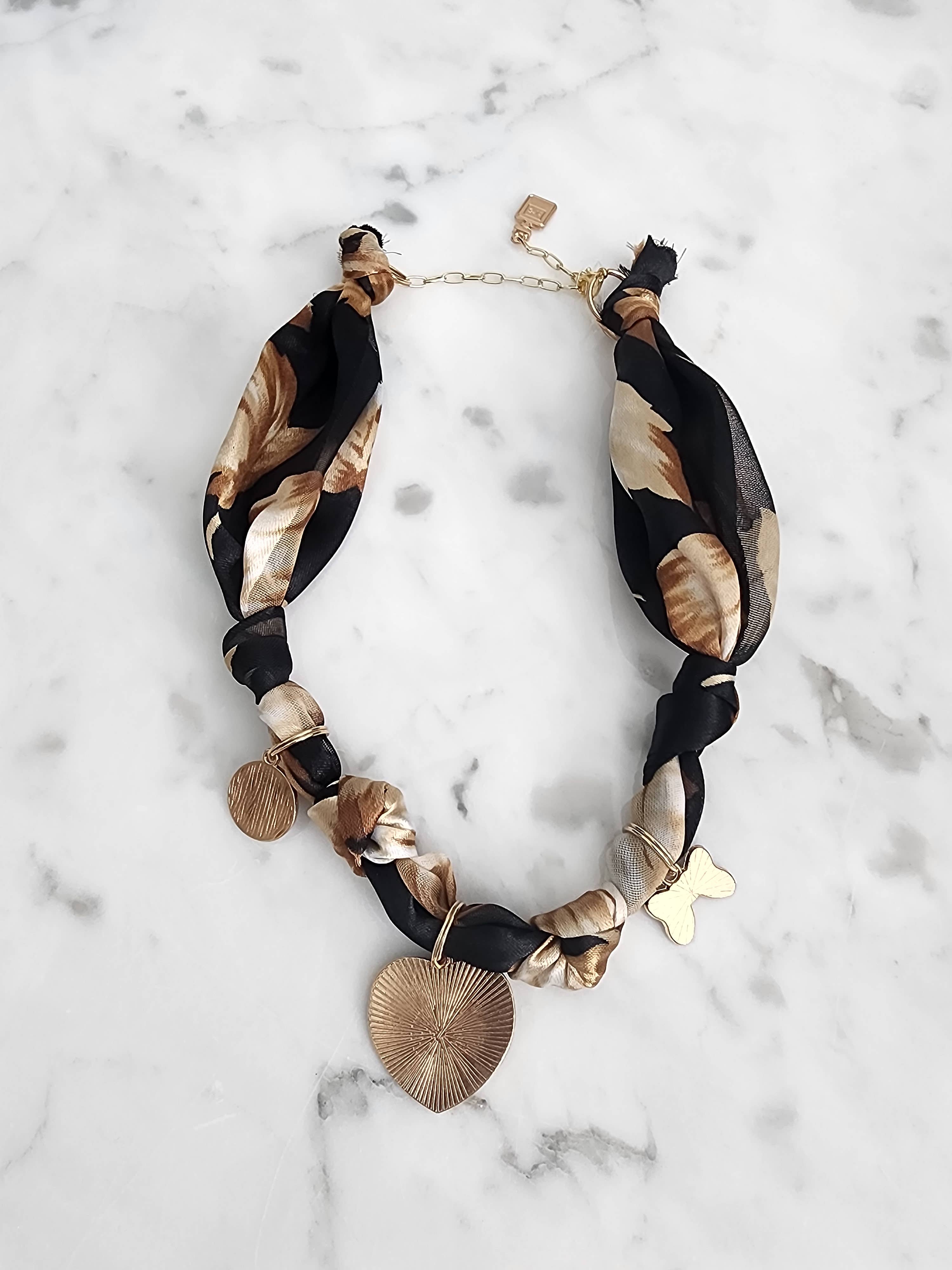 Silfra Designs - Wholesale Pendant/Charm Necklace - Scarf Necklace - Girlie Charms1