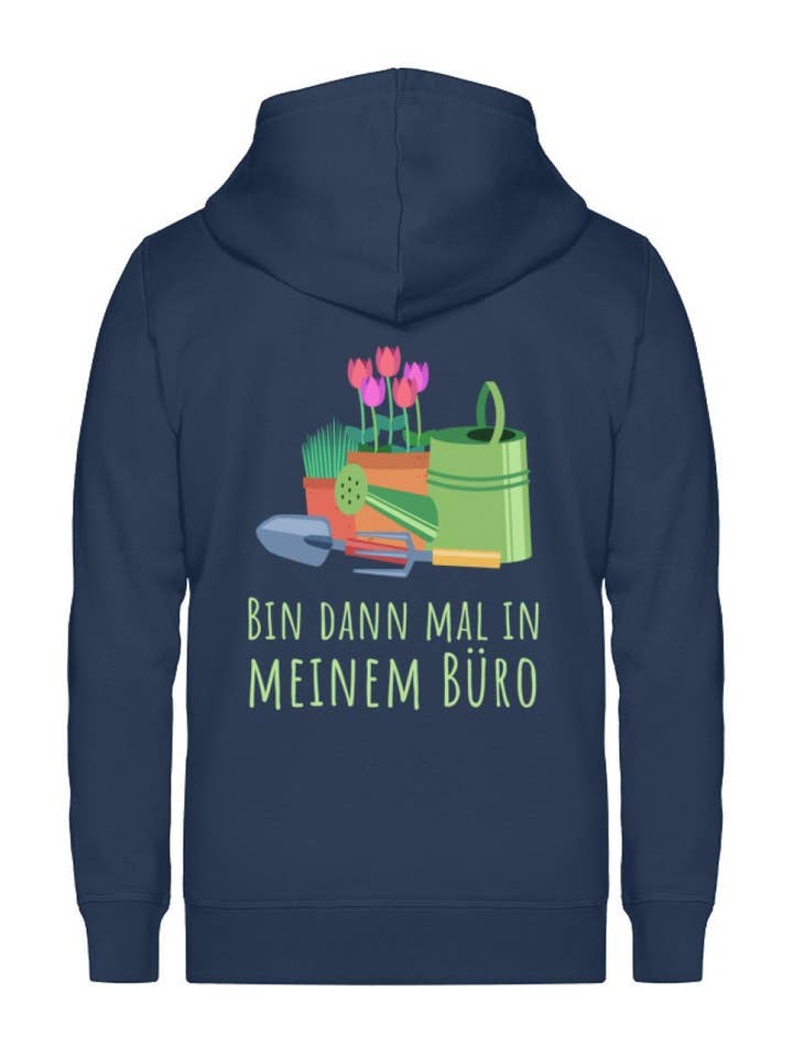 På mit kontor - premium økologisk jakke for engroshandel hos GARTENFAN