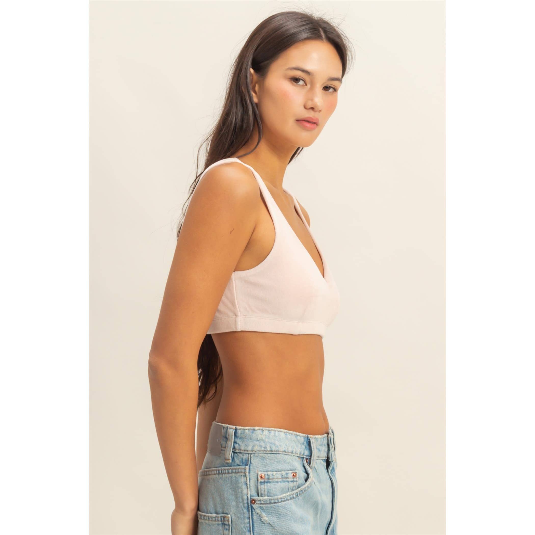 HYFVE - Wholesale Bralette - Women's - V-Neck Crop Bralette Top14