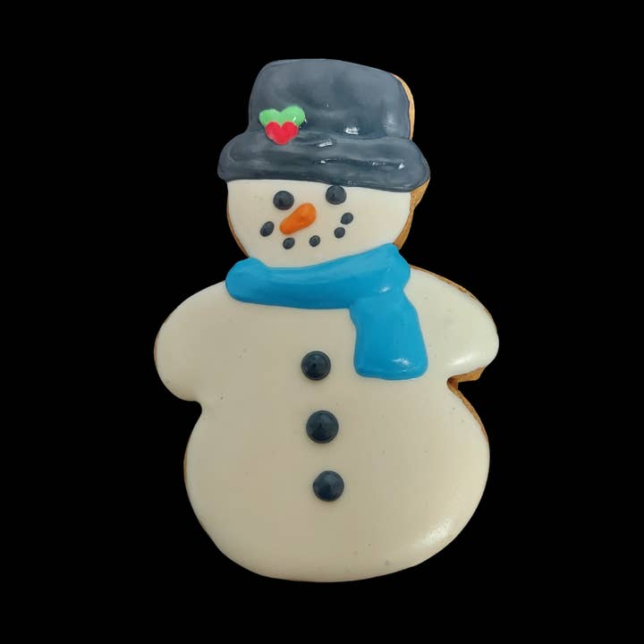 Snowman for wholesale by P.S. Paws Pet Bakery