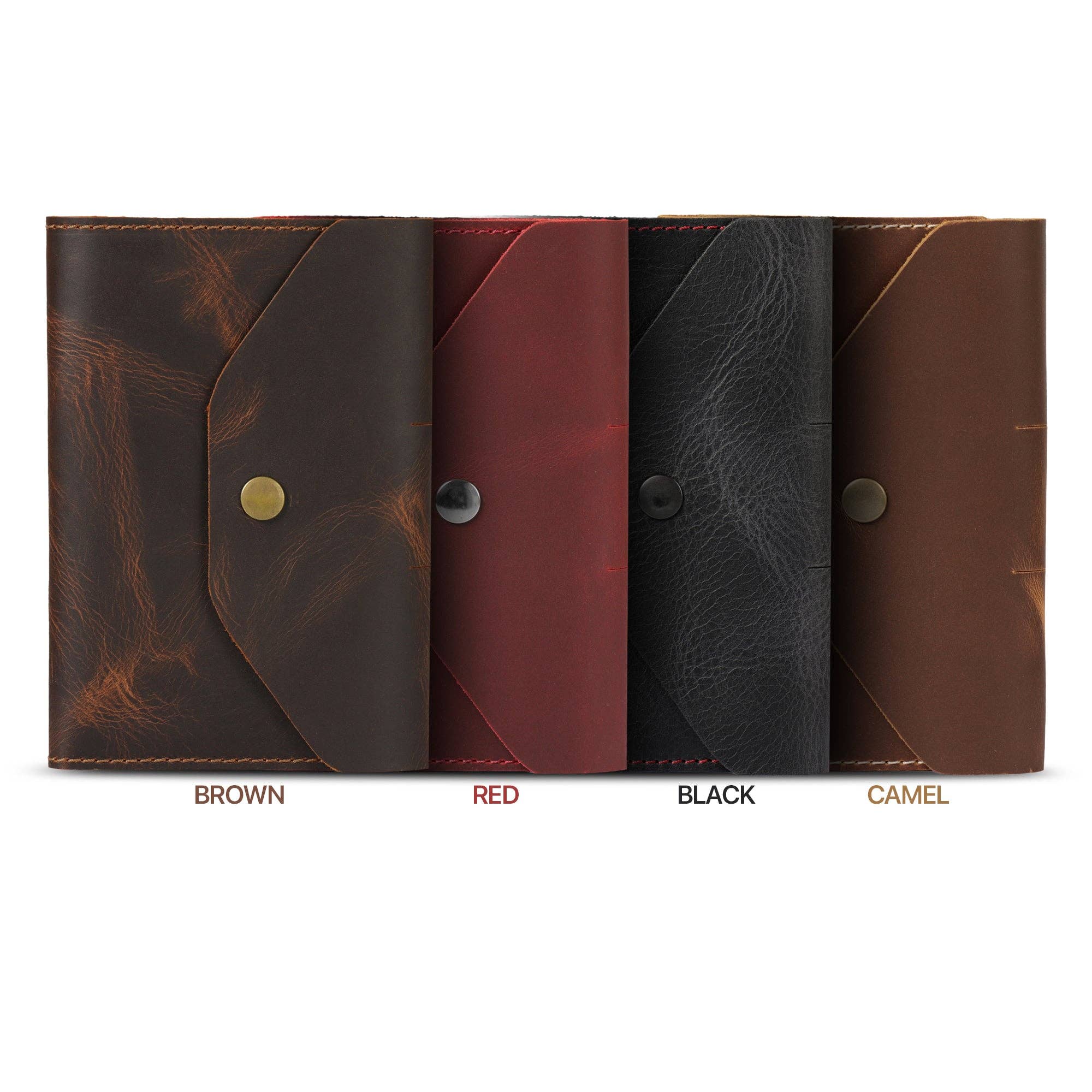 Londo - Wholesale Journal Cover - Londo Personalized Top Grain Leather Portfolio with Notepad (Snap Closure & Lock)84