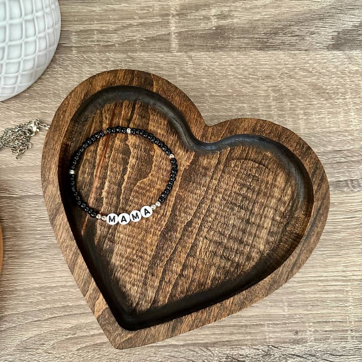Third Eye Creation Company - Wholesale Decorative Tray - Valentine’s Heart Tray, Wooden Jewelry Dish, Gift for Her7