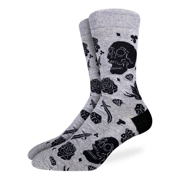 Good Luck Sock - Venta al por mayor Calcetines - Hombre - Calaveras Calcetines Hombre