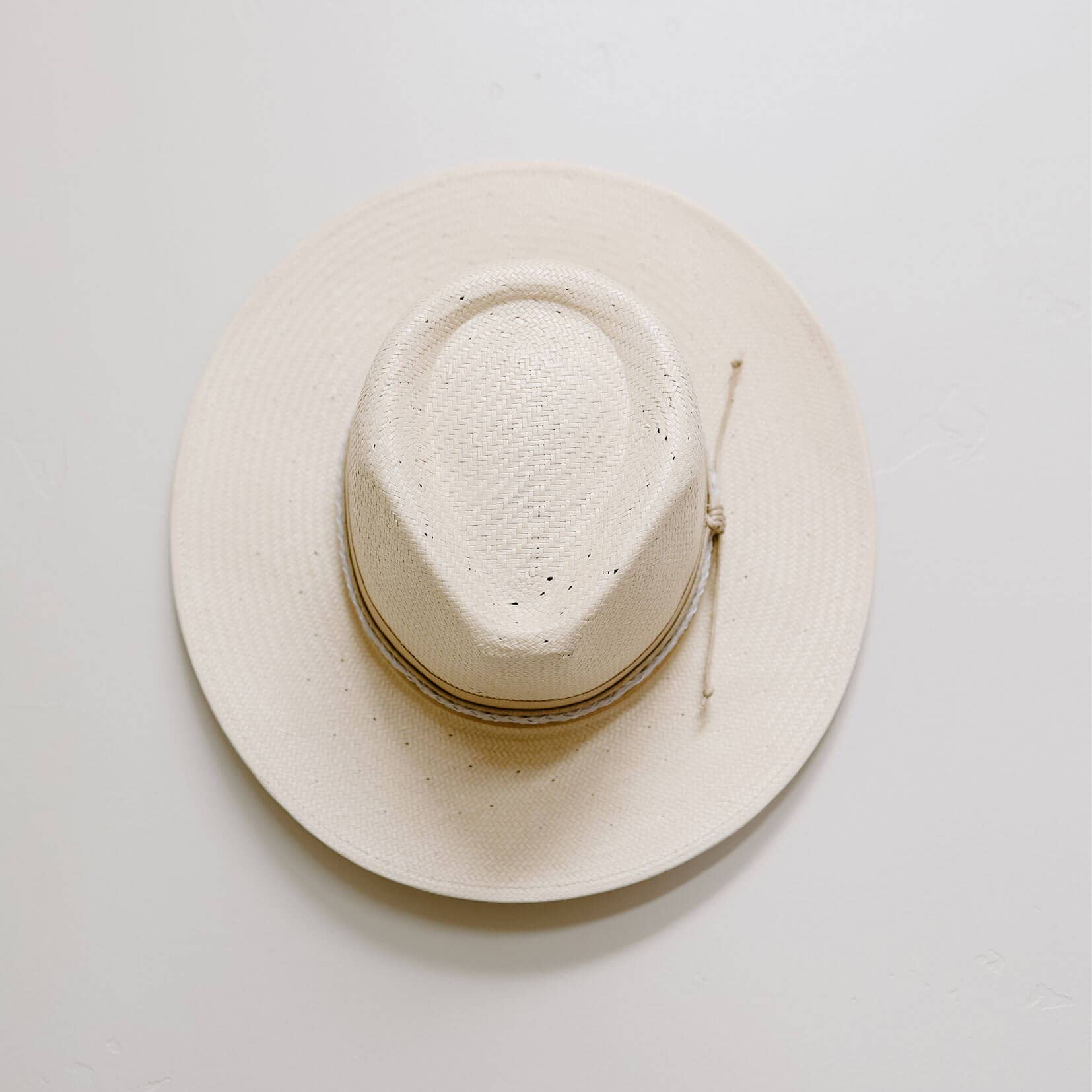 Ivory Rancher Wide Brim Straw Hat - Style Corinth for wholesale on Faire1