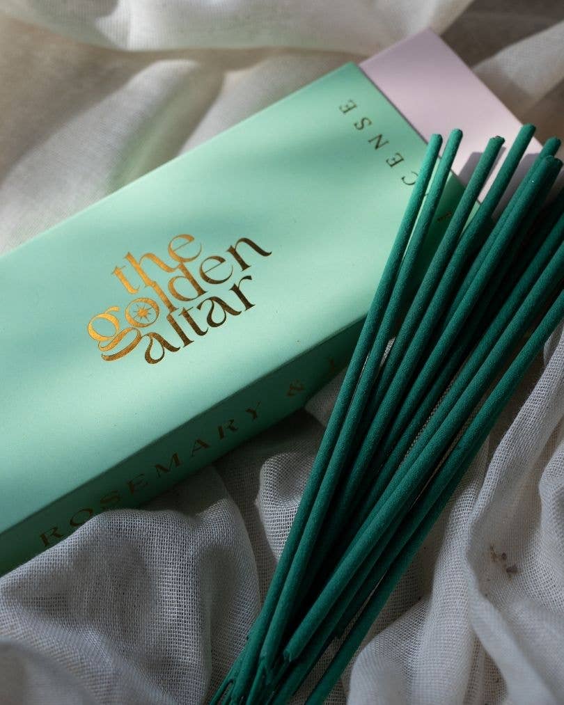 The Golden Altar – wholesale Incense – The Golden Altar Natural Incense - Rosemary & Lemon4