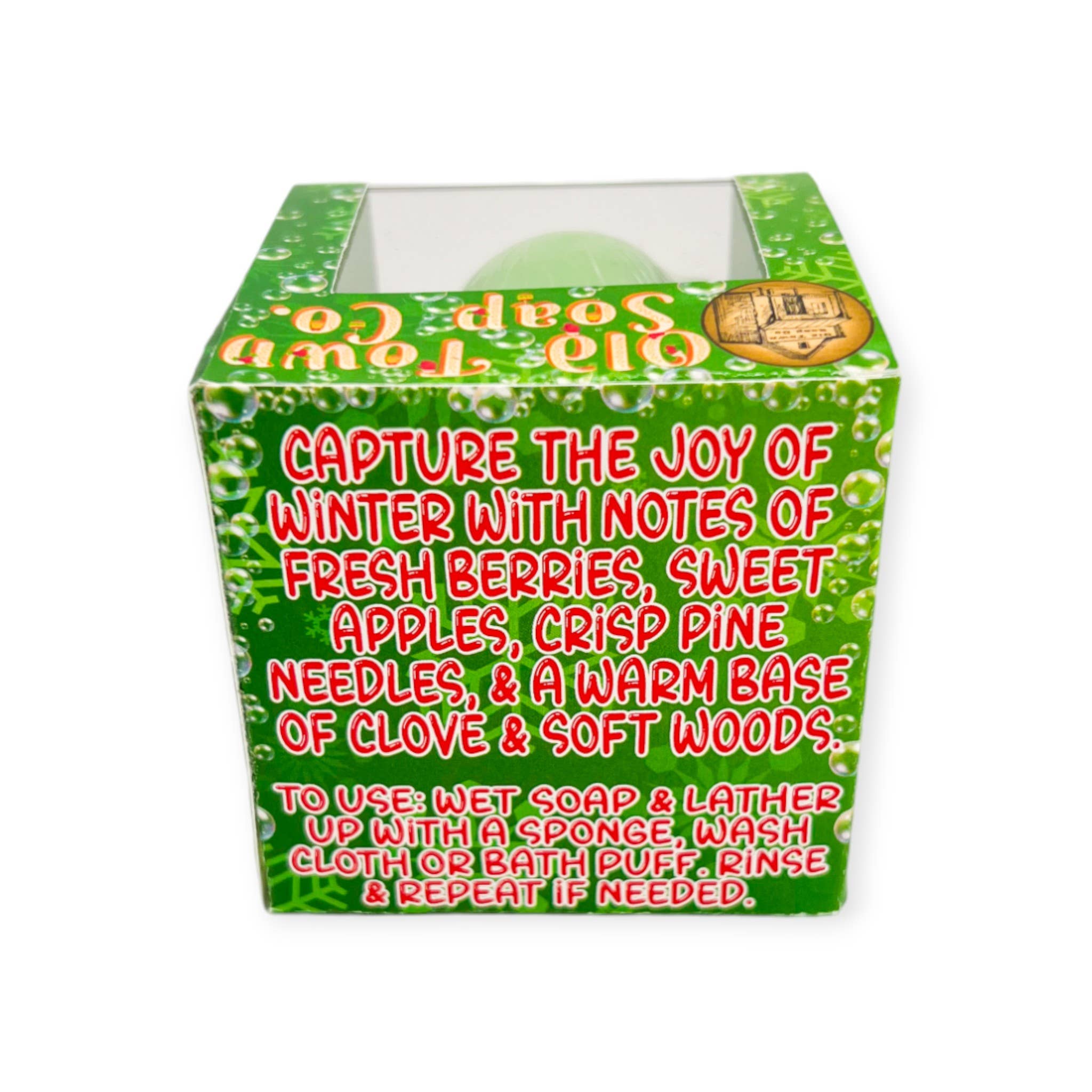 Old Town Soap Co. – wholesale Bar Soap – Box of 12 Christmas Rubber Ducky Goat's Milk Soaps8
