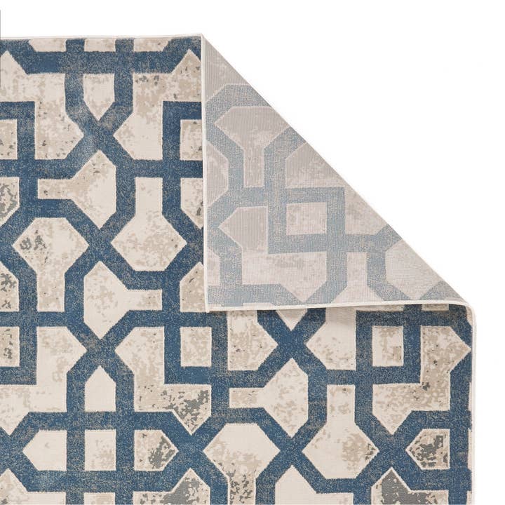 Phoenox Textiles – wholesale Area rug – Origins Avanti Rug Grey Blue