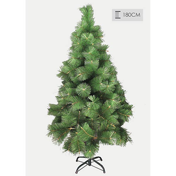 LA RUTA DE LAS IMPORTACIONES SL - Wholesale Artificial Christmas Tree - Mixed Green Pine Leaf Natural Tree (3 Heights)1