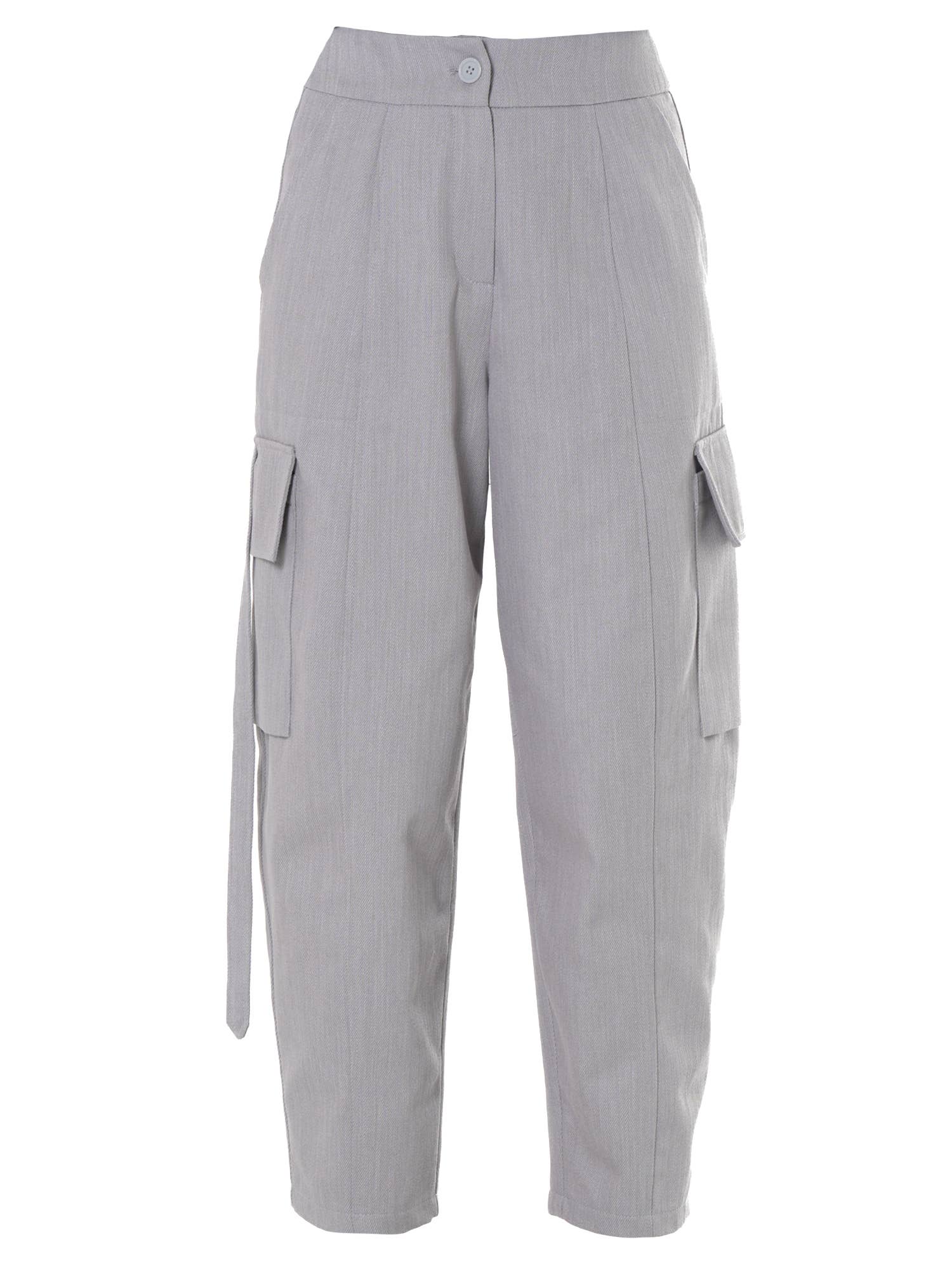 Metamorphoza - Wholesale Pants - Women's - Denim Cargo Pants In White 7