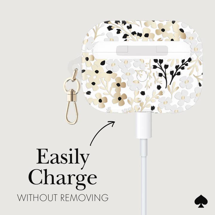 Case-Mate - Wholesale Earphone/Headphone Case - Women's - kate spade new york AirPods Pro Multi Floral Black & White2