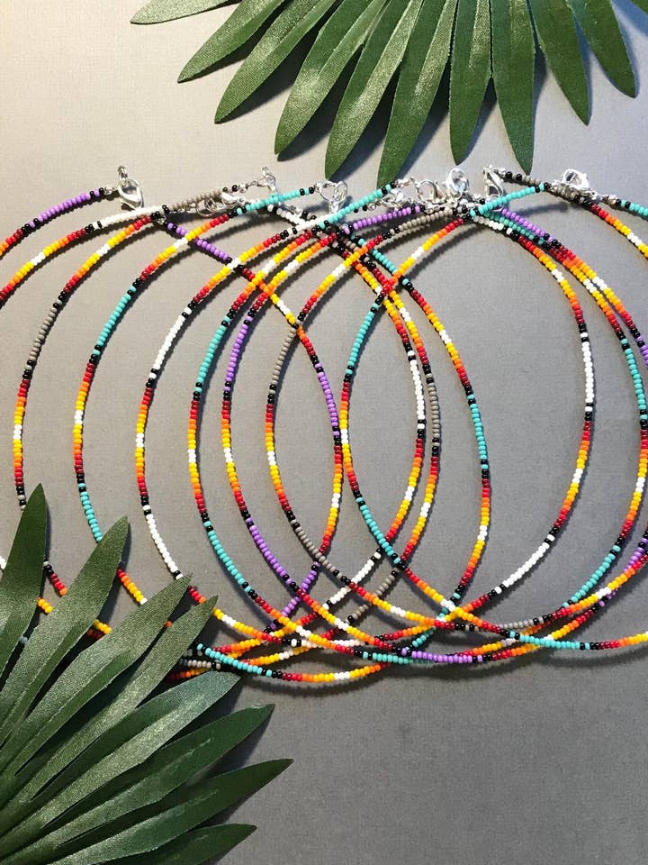 Calico Necklace for wholesale by Little Rogue Co