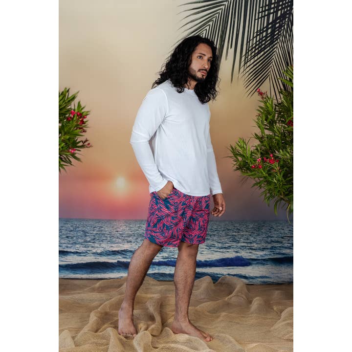 ANDRREW & COLE - Vente Short de bain – homme - SHORT DE BAIN PALMIER1