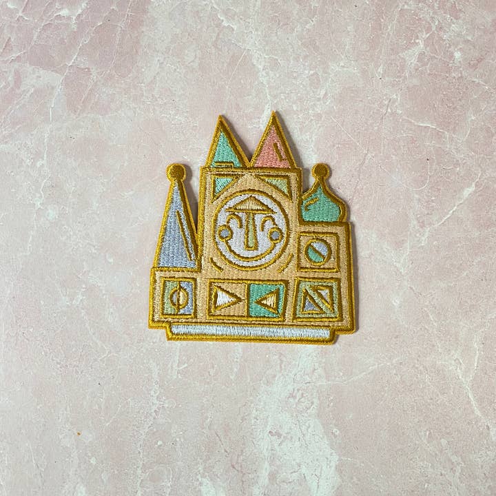 Charmed & Cozy - Wholesale Patch - Its a small world pastel patch