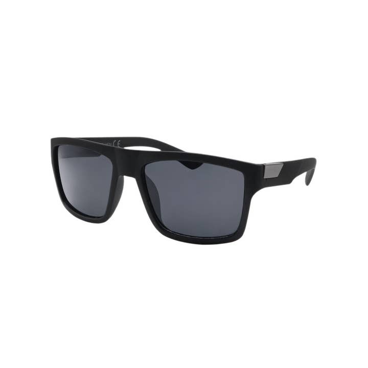 Shark Eyes, Inc - Wholesale Sunglasses - Men's - Mens Sunglass Square Frame Color Mirror Beach Style Surf New