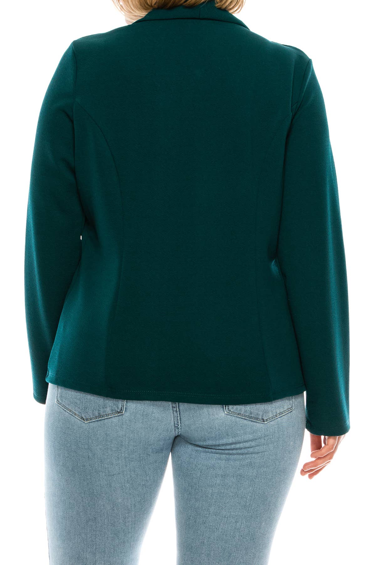 MOA COLLECTION - Wholesale Blazer - Women's - Women's Solid Casual Plus Size Trendy Blazer Jacket51