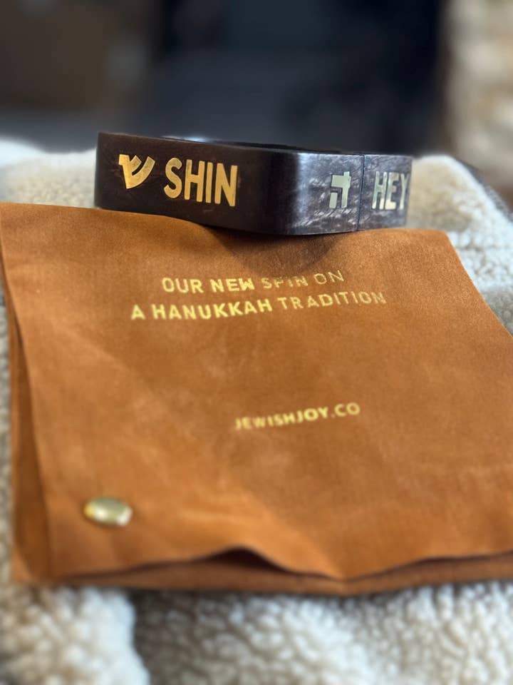 Hanukkah | Dreidel Bracelet - Jewish Gift for wholesale by JEWISHJOY.co