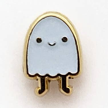 Mini spilla smaltata Glow Ghost per la vendita all'ingrosso da parte di These Things