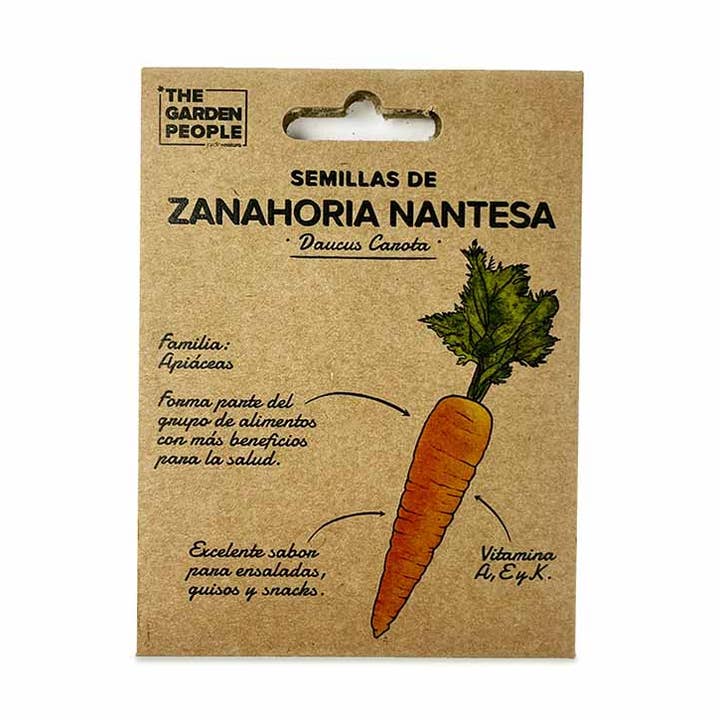 JARDIN Y NATURA OUTDOOR & GARDEN PRODUCTS SL - Wholesale Plant seeds - Nantesa CARROT seed packet (1u - 1g)0