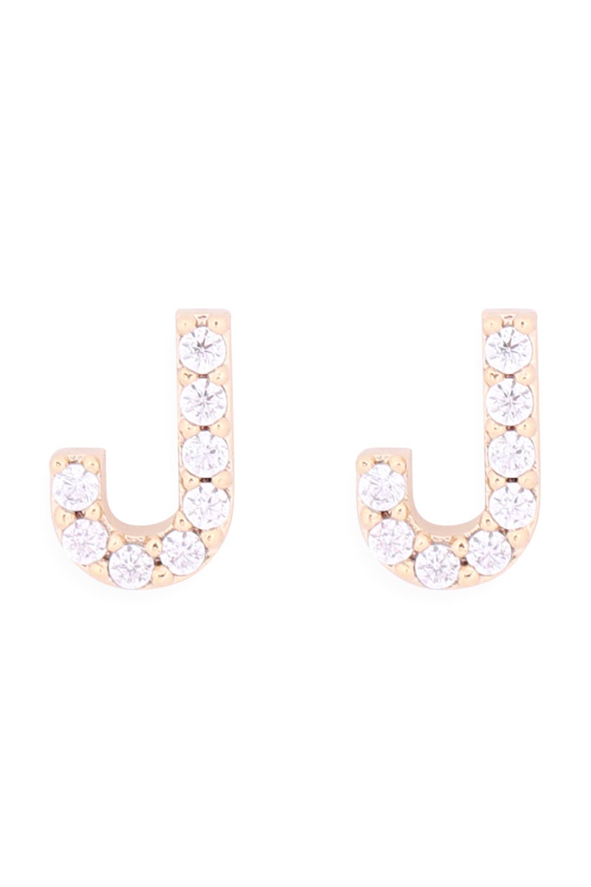 MYS Wholesale Inc - Wholesale Stud/Post Earrings - Cubic Zirconia Initial Earrings17