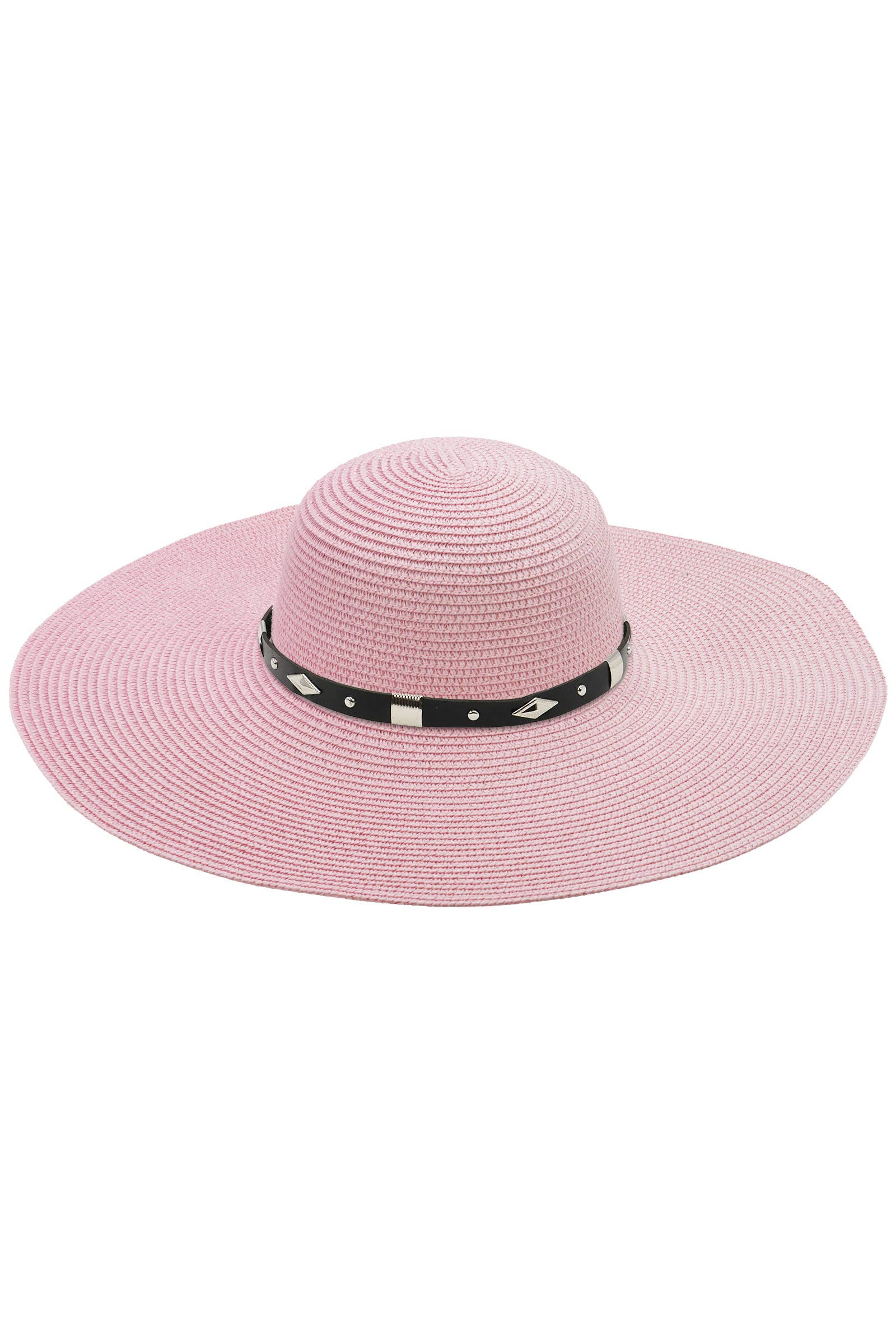 Cap Zone – wholesale Stråhatt – Dam – Diamant Concho Bälte Floppy Stråsolhatt17