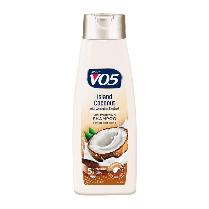 Shampooing hydratant à la noix de coco VO5 Silky Experiences Island pour la vente par BrookPark Beauty
