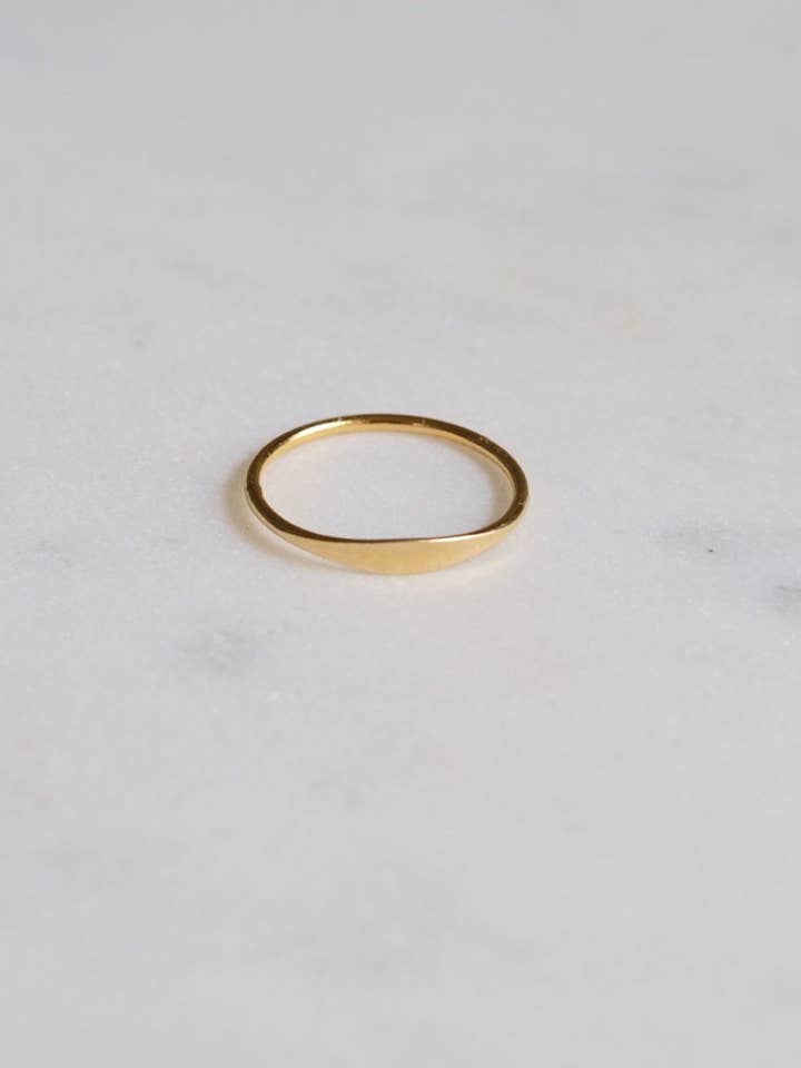 Bague Tina Plate pour la vente par ERIJEWELRY