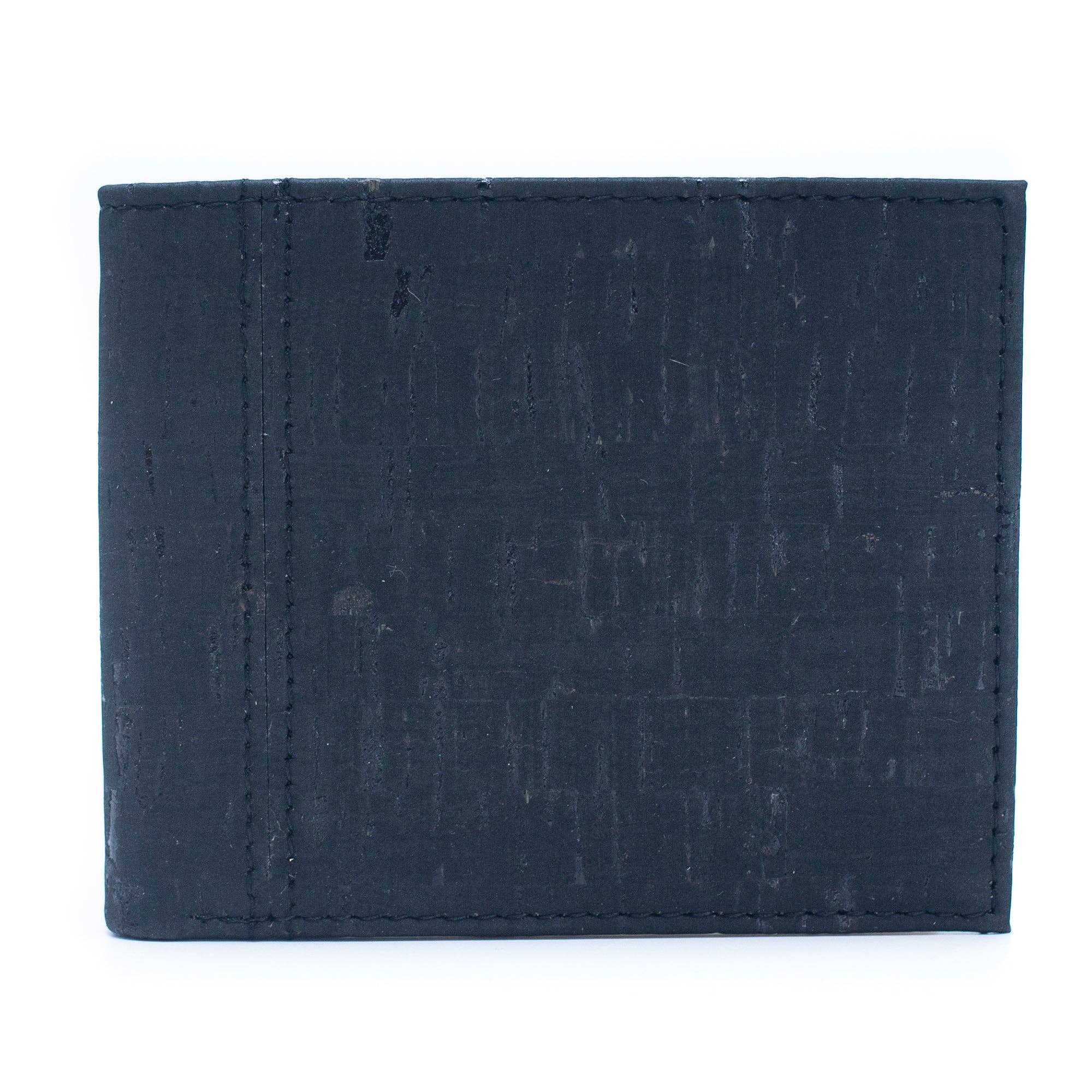 Meninas Bonitas Cork - Wholesale Wallet - Men's - Black and Brown cork slim card men wallet BAG-351-BD9