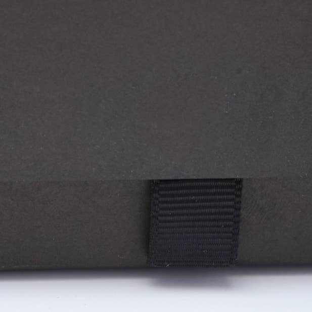 Inca UK - Vente Coffrets cadeaux - 14 x 12 x 6 cm. Boîte-cadeau plate pliante noire. Fermeture magnétique