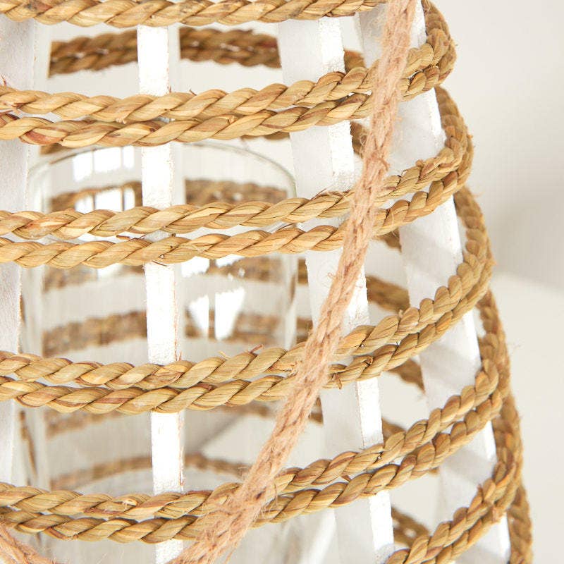 Factory Direct Craft – wholesale Lantern – 14" Jute Twine Lantern2