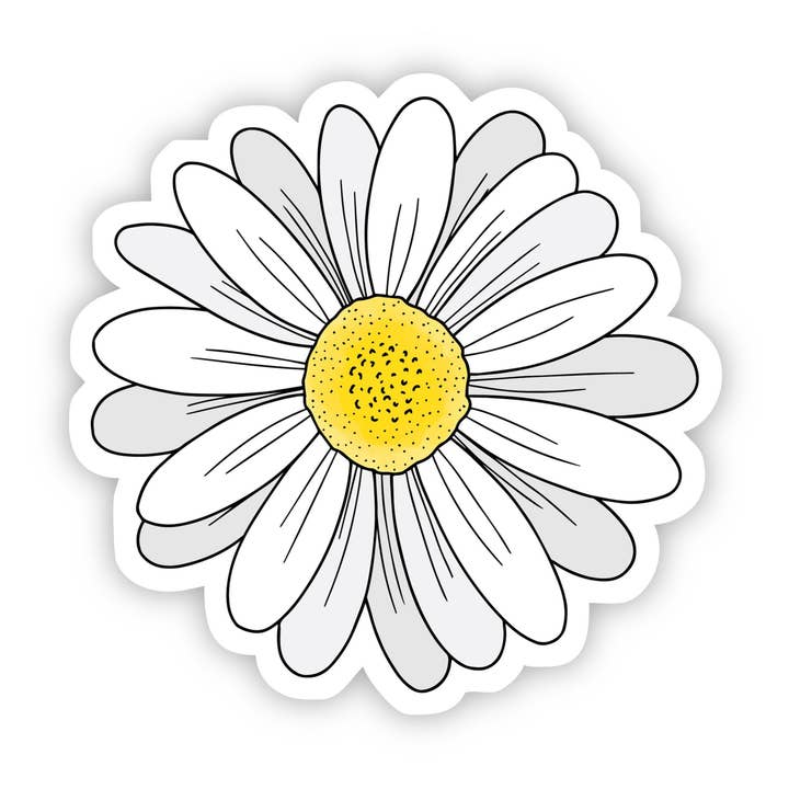 Daisy Aesthetic Flower VSCO Sticker for wholesale by Big Moods